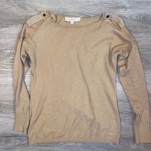 Loft Tan Long Sleeve